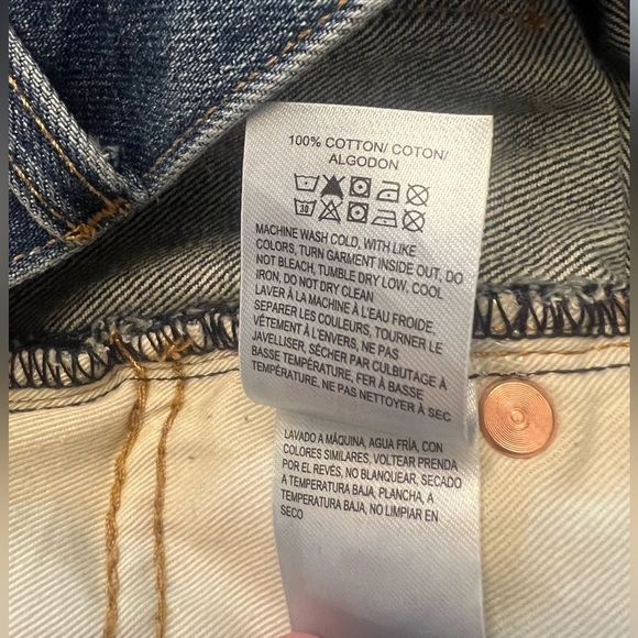 UNIVERSAL THREAD Women’s Vintage Straight Jeans, Size 0/25R - Picture 2 of 7